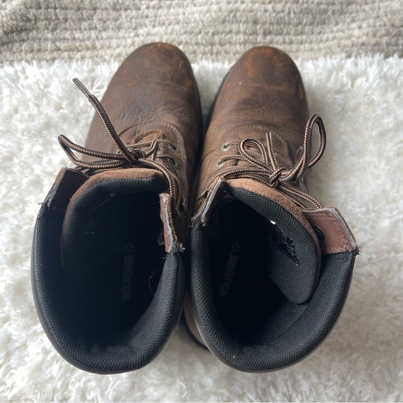 Wolverine waterproof steel-toed boots size 10.5 mens main image 9